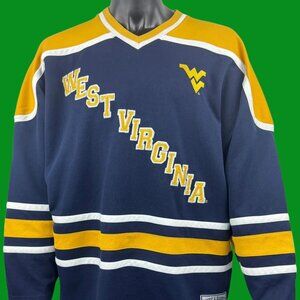 XVTG Steve & Barry’s West Virginia Mountaineers Hockey Jersey #99